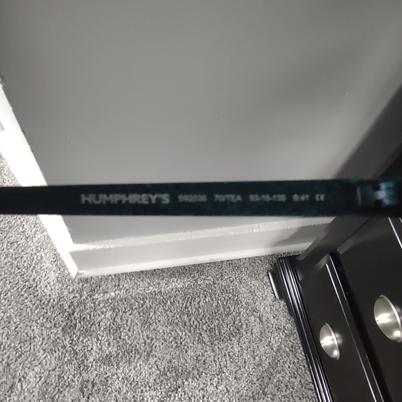 Humphrey's designer frames, #592036, turquoise . Made in Germany - Picture 4 of 4